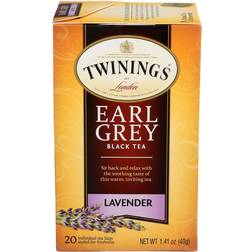 Twinings Earl Grey Lavender Black Tea 1.4oz 20