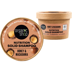 Organic Shop Nutrition Solid Shampoo Honey & Macadamia