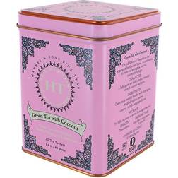 Harney & Sons & Sons, HT Tea Blend, Green Tea with Coconut, 20 Tea