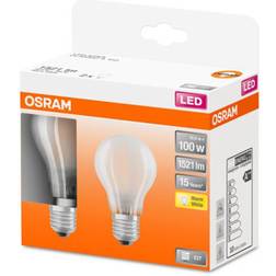 Osram Classic A LED E27 11W 2.700K mate 2 ud