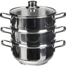 Excelsa ångbåt stål 4 Cookware Set