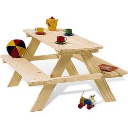 Pinolino Set De Mesa Y Bancos Nicki Para 4