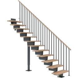 Dolle Dubai Ligeløb Antracit 7016-CLASSIC III 272-336 cm