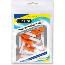 OPTIM Mellanrumsborstar 25-pack, orange 0,45