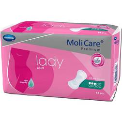 Molicare Lättinkontinensskydd Premium LadyPad 3 Droppe Turkos 14st