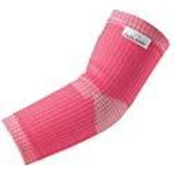 Vulkan rosa avancerad elastisk armbågsstöd för kvinnor, liten, stödstrumpa för kompression används för muskellättnad, tendinit, tennisarmbåge, golfarmbåge, artrit, vadderat stabiliseringsstöd