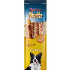 Rocco 6x315 g Big Rolls andebrystfilet hundesnack