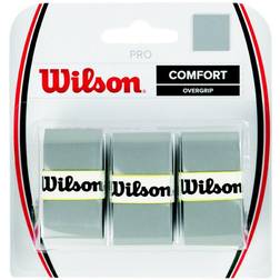 Wilson Pro Overgrip Comfort Lot de 3 Argent