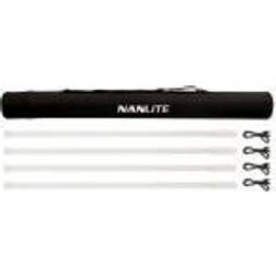 Nanlite PTT87X4KIT, 8 W, LED, Variabel, 3200 K, 5600 K, Sort, Hvid