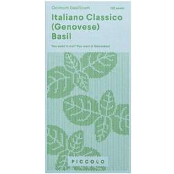 Piccolo Seeds Urban Growing GMO Free Italian Classic Genovese Basil