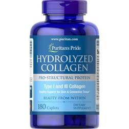Puritan's Pride Hydrolyseret Kollagen 1000 mg 180 Kapletter 180 stk