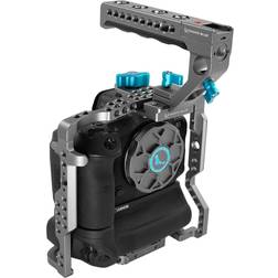 Blue Canon R5/R6/R Battery Grip Cage Without Top