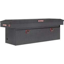 Weather Guard 72 in. Gray Aluminum Full Size Deep Crossbed Truck Tool Box, Grey