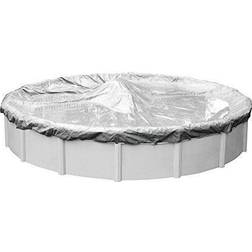 Robelle 5524-4-ROB Winter Round Above-Ground Pool Cover, 24-ft, 03 Dura-Guard Silver