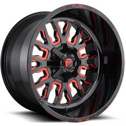 Fuel Off-Road Stroke D612, 20x10 Wheel with on on 127 Bolt Pattern