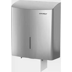 AIR-WOLF Duplex toilet paper dispenser, for large