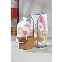 Large capacity waste sacks, LDPE, capacity 1000 l, LxWxH pack