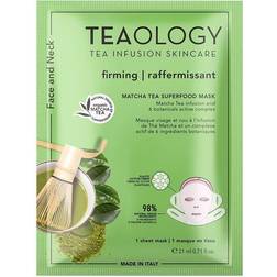 Teaology Face Mask Matcha Tea Superfood Mascarilla De Tela 21 ml