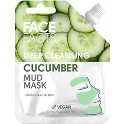 Face Facts Brightening Wash Off Mud Mask Cucumber 60ml