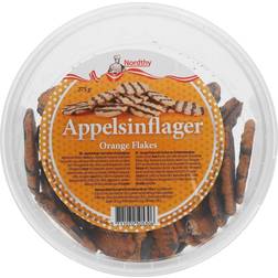 Nordthy Appelsinflager Orange Flakes 275g