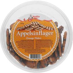 Nordthy Nordthy Appelsinflager Orange Flakes 275g