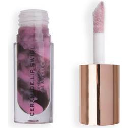 Makeup Revolution Ceramide Swirl Hydratisierendes Lipgloss Farbton Cherry Mauve 4,5 ml