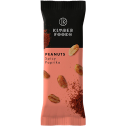 kimber Foods nøddesnacks Peanuts Spicy Paprika 15g