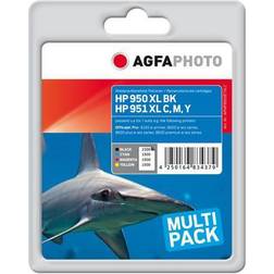 AgfaPhoto Blekkpatron 4-pack - Farge Cyan/Magenta/Gul/Svart