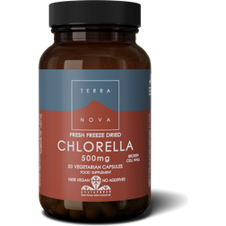 Terranova Chlorella 500mg Fresh Freeze Dried 50 stk