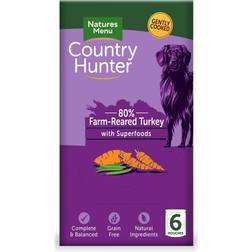 Natures Menu Country Hunter Farm Reared Turkey Dog Food