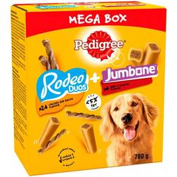 Pedigree Rodeo Duos & Jumbone Medium Dog Treats Mega Box