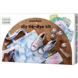 Panduro Hobby Tie dye-kit med 6 farver