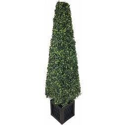 Geko 120cm Boxwood Tower Potted Realistic Tree Artificial Plant