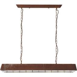 Brilliant Alvera Rust Colored Pendellampe 120cm