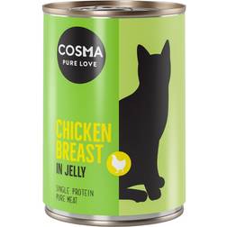 Cosma Sparepakke: 24 400 g Original gelé - Kyllingebryst