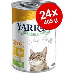 Yarrah Bio Bocconcini 6 x 405 g Umido Per Gatto
