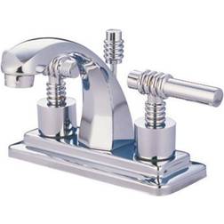 Kingston Brass KS464.ML Milano Centerset Faucet with Pop-Up Drain