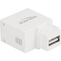 DeLock Strömadapter 10.5 Watt 2.1 A (USB) vit