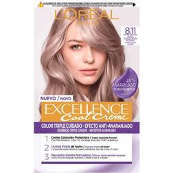L'Oréal Paris Excellence creme tinte #8,11-rubio claro ceniza 192