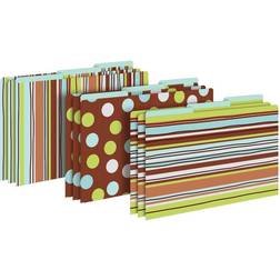BARKER CREEK Barker Creek File Folders, 9.5" 14.8", 9ct Ribbon Yard