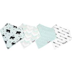 Copper Pearl Archer 4-Pack Bandana Bibs Multi Multi 4 Pack