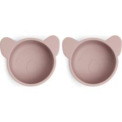 Nuuroo Snack Bowls Pink Koala 2 piezas, Woodrose