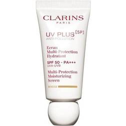 Clarins UV PLUS anti pollution SPF50 N. beige 30ml