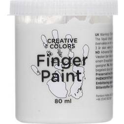 Creative Colors Fingerfärg 80ml Vit