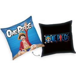 Herding One Piece Pillows 3-Pack Characters Komplet pyntepude Blå, Sort