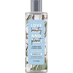 Love Beauty & Planet Radical Refresher Body Wash for Powered Skin Coconut Water Mimosa Paraben