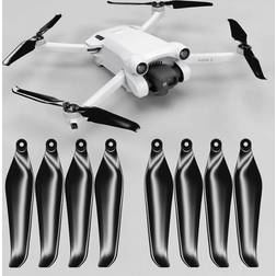 Master Airscrew DJI Mini 3 Pro Stealth Upgrade Propellers Propeller till DJI Mini 3 Pro Svart Kit 4-Pack