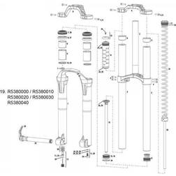 Rockshox fjäder Boxxer Domain Dc stålfjäder