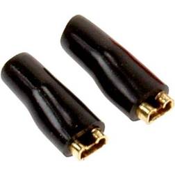 ACV Musta Kaiutinpistoke 2.8 mm 50 kpl