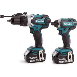 Makita DLX2145MJ 18V Li-Ion Accu Combiset In Mbox (2x 4,0Ah Accu)